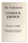Lyndon B. Johnson Uninscribed Signed First Edition of ''The Professional''