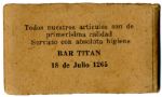 Booklet From the First Ever FIFA World Cup in 1930 -- With Photos of The Uruguayan Team