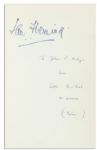 Ian Fleming Signed First Edition of ''On Her Majesty's Secret Service''