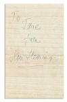 Ian Fleming ''You Only Live Twice'' Signed First Edition -- Scarce