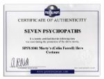 Colin Farrell Screen-Worn Hero Wardrobe From 2012 Comedy ''Seven Psychopaths''