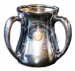Jack Lapp Trophy From The Philadelphia Athletics' 1910 World Championship Win -- Incredibly Rare World Series Trophy Cup