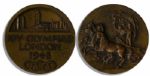 Lot of Summer Olympics Medals -- Medals From The Infamous 1936 Games in Nazi Germany -- From The 1932 Games in Los Angeles During The Depression -- From London's 1948 Games