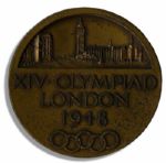 Lot of Summer Olympics Medals -- Medals From The Infamous 1936 Games in Nazi Germany -- From The 1932 Games in Los Angeles During The Depression -- From London's 1948 Games