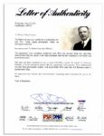 Early 20th Century Entertainer W.C. Fields Signed 8'' x 10'' Photo -- With PSA/DNA COA