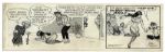 Pair of ''Li'l Abner'' Comic Strips, Both Hand-Drawn & Signed by Al Capp From 26-27 October 1966 -- With Li'l Abner as Japanese Alter Ego ''Li'l Abnai Yokumoto'' -- 19.75'' x 6.25'' -- Near Fine