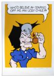 Large Colorful ''Li'l Abner'' Poster by Al Capp