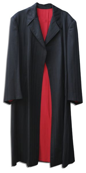 Eddie Murphy Black & Red Vampire Coat From ''Wes Craven's Vampire in Brooklyn''