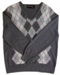 Argyle Sweater Worn by Daniel Day-Lewis in ''The Boxer'' -- 1997