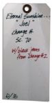 Jim Carrey ''Eternal Sunshine of the Spotless Mind'' Screen-Worn Costume