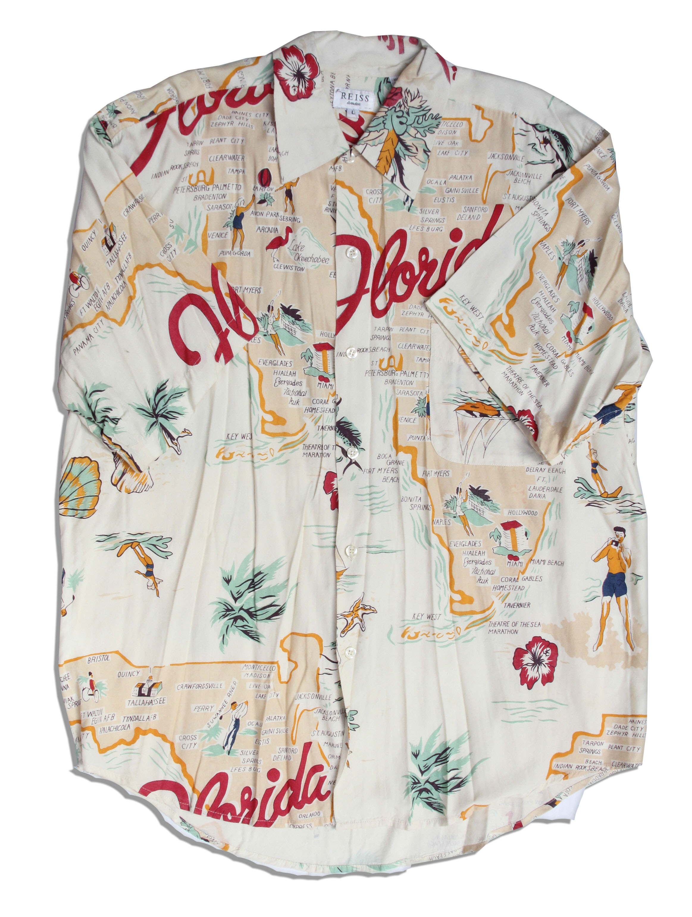 Lot Detail - Jim Carrey Iconic Hawaiian Shirt Costume From Beloved 1994