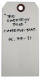 Cameron Diaz Worn Costume From the Quirky 2002 Comedy, ''The Sweetest Thing''