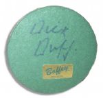 1964-65 Montreal Canadians Dick Duff Miniature Stanley Cup Championship Presentational Trophy