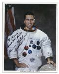 Harrison Schmitt Signed 8'' x 10'' Photo