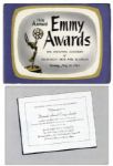 Emmy Awards Program From The 13th Annual Ceremony, Held in New York in 1961
