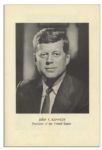 President Kennedy 1961 Birthday Program Signed by Bobby Kennedy, Vice President Lyndon B. Johnson & More
