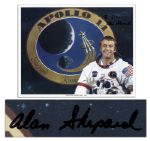 Alan Shepard 10 x 8 Signed Photo