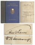 Elegantly Signed Copy of Thomas Edisons Biography, Boys Life
