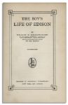 Elegantly Signed Copy of Thomas Edison's Biography, ''Boy's Life''