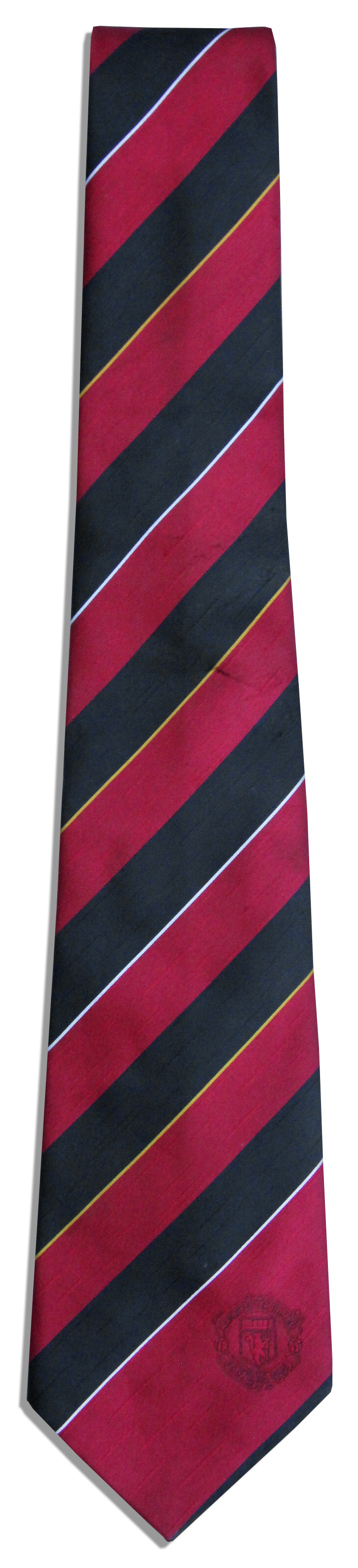 Lot Detail - Manchester United Logo Tie Worn by Paul Parker at the 1994