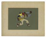 Original Disney Cel Depicting Goofy Dressed as a Golfer