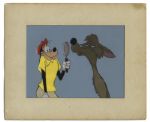 Original Disney Cel Featuring Goofy 
