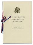 JFK Inauguration Ceremonies Invitation & Program