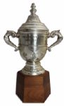 Rick MacLeish Clarence Cambell Trophy From the 1977 Season -- With an LOA From MacLeish