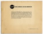 Last US Manned Moon Landing Astronaut Ron Evans One-of-a-Kind Unusual Space Signed 10'' x 8'' Photo