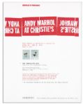 Andy Warhol Polaroid Photograph of a Pair of Champagne Flutes