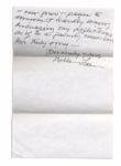 Harper Lee Autograph Letter Signed, Also With Signed Christmas Card -- ''...all this E-Mail nonsense - forget it!...''