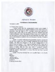 Apollo 15 Crew Signed Rare NASA Issue Astronaut Insurance Cover -- ''Al Worden'', ''Dave Scott'' & ''Jim Irwin'' -- Cancelled 26 July 1971 -- 6.5'' x 3.75'' -- Near Fine -- With COA From Worden
