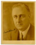 Franklin D. Roosevelt Signed 7.75'' x 10'' Photo as President-Elect in 1932