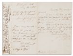 Historically Important Civil War Document Signed by Johnston, Grant & Stanton -- Johnston Negotiates His Parole Terms After Surrendering & Grant Agrees, ''...I am very much in favor...''