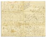 Archive of Civil War Letters by Corp. William H. Clayton of the 80th Illinois Infantry -- ''...routed them completely killing ten & wounding about 30...''