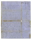 Archive of Civil War Letters by Corp. William H. Clayton of the 80th Illinois Infantry -- ''...routed them completely killing ten & wounding about 30...''