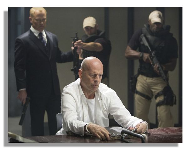Bruce Willis Screen Worn Custom Dress Shirt From ''Red 2'' -- With a COA From Premiere Props