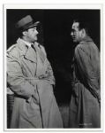 Vintage 8 x 10 Publicity Photo From 1951 Columbia Picture Sirocco -- of Its Stars Humphrey Bogart & Lee J. Cobb