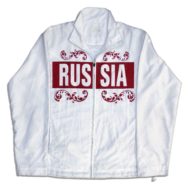 John Malkovich Screen Worn Russia Tracksuit From ''Red 2'' -- With a COA From Premier Props
