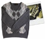 Argyle Sweater Worn by Daniel Day-Lewis in The Boxer -- 1997