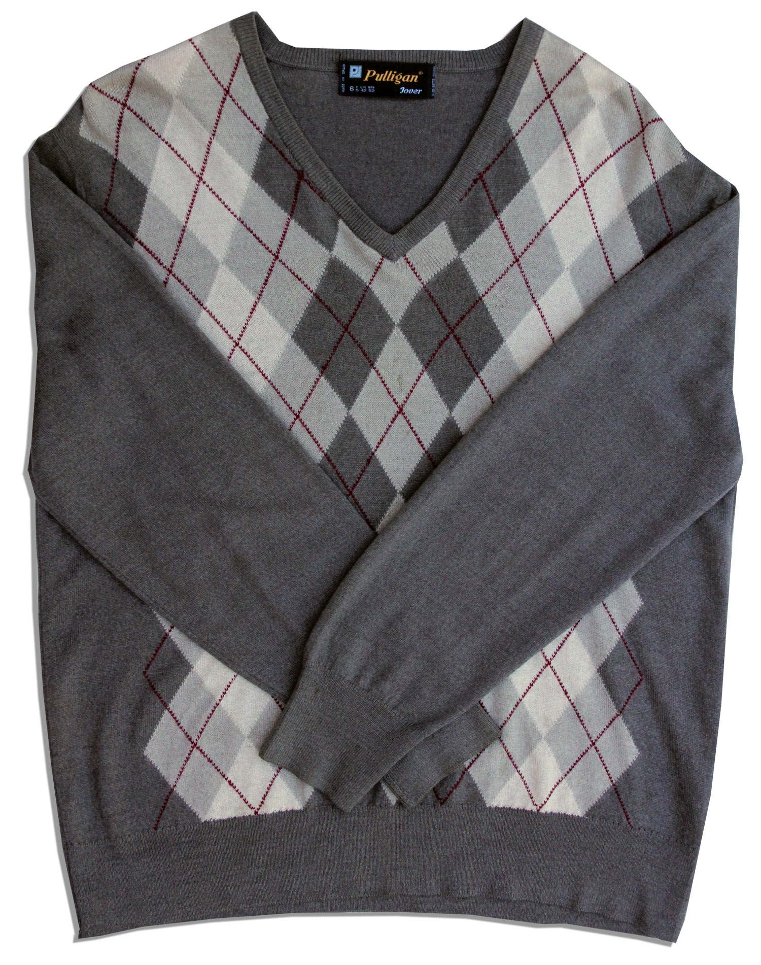 Lot Detail - Argyle Sweater Worn by Daniel Day-Lewis in ''The Boxer ...