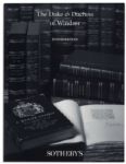 Elegant Boxed Set of Sotheby's Catalogs From The 1997 Duke & Duchess of Windsor Auction