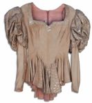 Dolly Parton Worn Suede Blouse