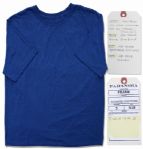 Richard Dreyfuss Screen Worn Shirt From Paranoia -- With Wardrobe Tag & a COA From Premiere Props