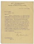 Aviation Pioneer A. Roy Knabenshue Typed Letter Signed Discussing Renting Airships -- ''...we take pleasure in offering you the opportunity of securing a Knabenshue Airship...''