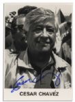 Cesar Chavez Signed Photo 