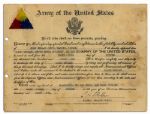 Army Medal For Running Awarded in 1922 to an Early Tank Corpsman Who Served in WWII Under Patton