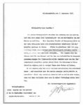 Rare Ferdinand Graf von Zeppelin Typed Letter Signed Discussing Airships With the German Government Naval Office -- "…a year is required for the design and construction of an airship…"