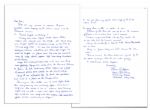 Enola Gay Officer Morris Jeppson Autograph Letter Signed -- "…AN INVASION THAT DIDNT HAPPEN...there is sorrow for those killed and injured by the two atomic bombings. But the war ended..."