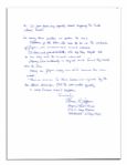 Enola Gay Officer Morris Jeppson Autograph Letter Signed -- …AN INVASION THAT DIDN'T HAPPEN...there is sorrow for those killed and injured by the two atomic bombings. But the war ended...